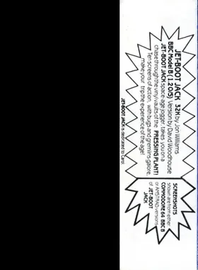 Jet Boot Jack (198x)(The English Software Company) box cover back